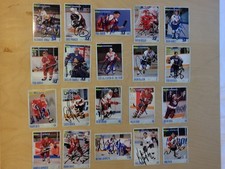 130 Eishockey Autogramme -