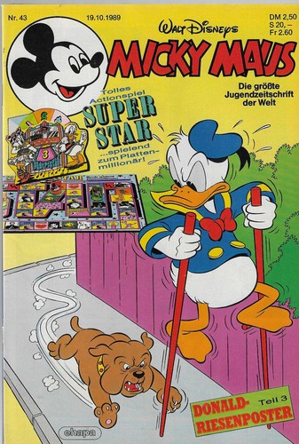 Micky maus 1989 - micky, /