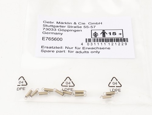 Märklin e765600 zugfeder - h0,