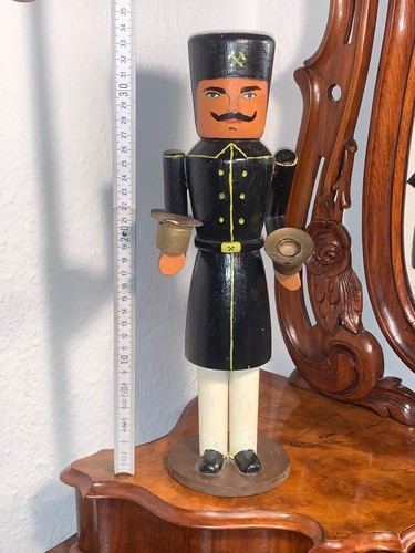 Figur bergmann holz handgemalt - bergmann,