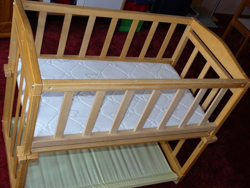 Babybeistellbett mit rollen - babybeistellbett,