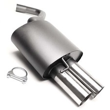 Endschalldämpfer 2x76mm