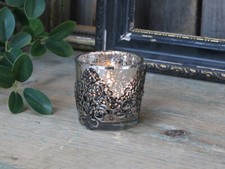 Teelichthalter Kerzenglas