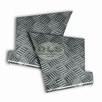 Riffelblech alu heckecken set - riffelblech,