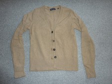 Marc O´Polo leichter Strickjacke saharafarben Metallknöpfe Gr. S