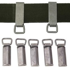 5 x  Bundeswehr Koppelschlaufe f. Koppeltragegestell Koppel Gürtel Karabiner
