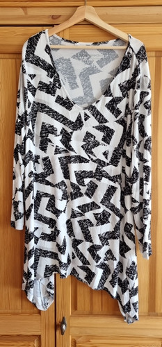 Damenshirt grafisches muster - grafisches,