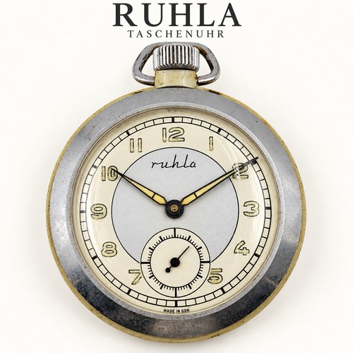 Ruhla taschenuhr ddr - taschenuhr,