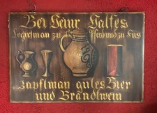 Wirtshausschild, Tafel
