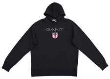GANT - SHIELD HOODIE SWEATSHIRT KAPUZE - SCHWARZ - Größe 3XL - NEU