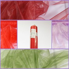 Organza Stoff Dekostoff Meterware Vorhang Organza Rolle Bastel Stoff 150 cm