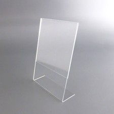 L Aufsteller in DIN Größen Werbeaufsteller L Ständer in Acryl / PLEXIGLAS ®