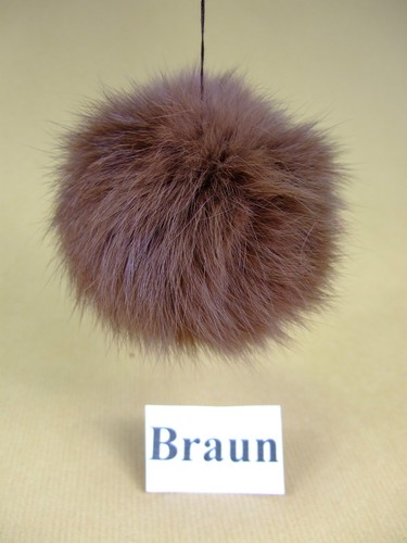 Kaninchenfell pelz bommel - kaninchenfell,