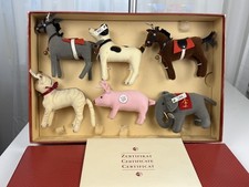 Steiff Tiere 400285 Jubiläums Set zum 150.Geburtstag 1997 6er Set -Top Zustand 