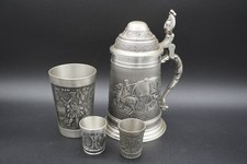 Zinn Bierkrug Deutscher