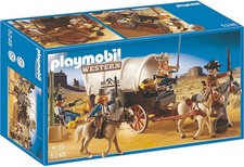 Playmobil 5248, Western, Planwagen mit Überfall, Cowboys, neu und OVP