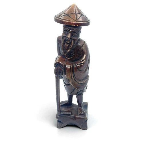 Vintage wood hand carved - wood,
