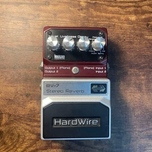 Hardwire stereo reverb - hardwire, rv-7