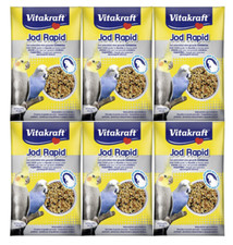 Vitakraft Jod Rapid 6x 20 g für Sittiche und Großsittiche