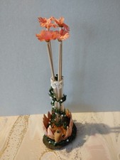 Vase mit Frosch Duft 4 Duftstäbchen Reagens - Glas Perlen