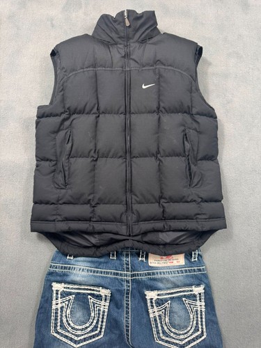 Nike steppweste schwarz puffer - nike,