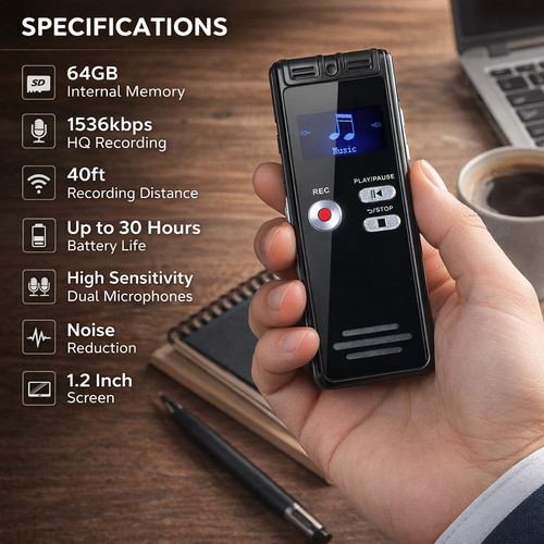 24gb digital voice activated - 24gb,