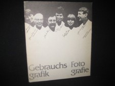Gebrauchsgrafik Fotografie , DDR , Ausstellungskatalog Jena 1987