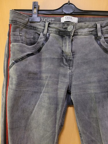 Jeans cecil scarlett grau - cecil,