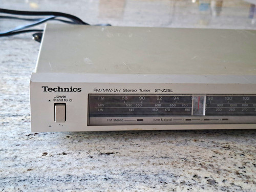 Technics z25l stereo tuner - st-z25l, stereo-tuner