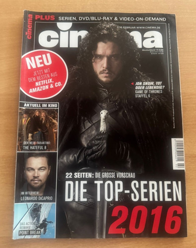 Cinema filmmagazin heft - -,