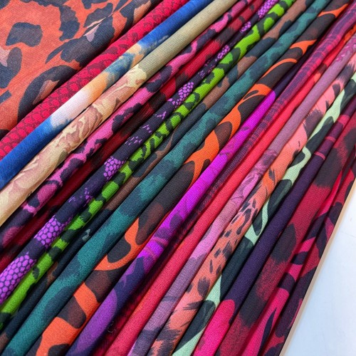 Blumen krepp chiffon material - blumen,