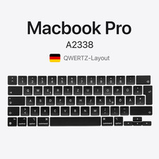 Taste & Scharnier MacBook Pro 2020 M1 A2338 DEUTSCH QWERTZ Ersatztaste Ersatz