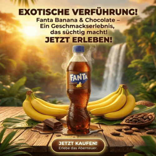 Banana chocolate fanta - banana,