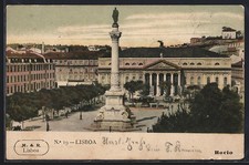 Lisboa, Rocio, Ansichtskarte 