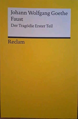 Faust von johann - von, wolfgang