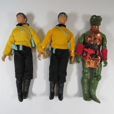 Mego the new line Figuren, Sulu, Gorn und Chekov 8" Actionfiguren (A8)
