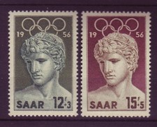 Saarland 371-372 Freimarken