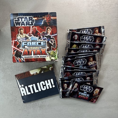 Star wars display force attax - force,