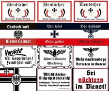 Blechschild / Holzschild