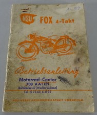 Manual / Guide NSU Fox 98CCM 4