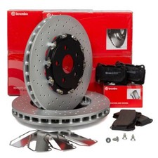 BREMBO Bremsscheiben + Beläge