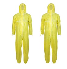 2 Chemikalien Schutzanzüge
