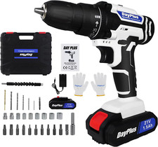 Akkuschrauber 21V Set Weiß