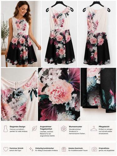 Vera mont damen - mont, cocktailkleid