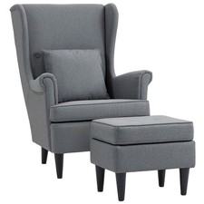 Ohrensessel mit Hocker Sessel