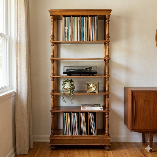 Antikes etagere walnuss - walnuss, 3