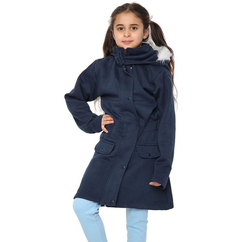 Marineblauer parka jacke - marineblauer,
