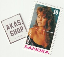 Sandra Lauer 1991 BRAVO Star Stamp 10 ULTRA RARE German Singer Maria Magdalena