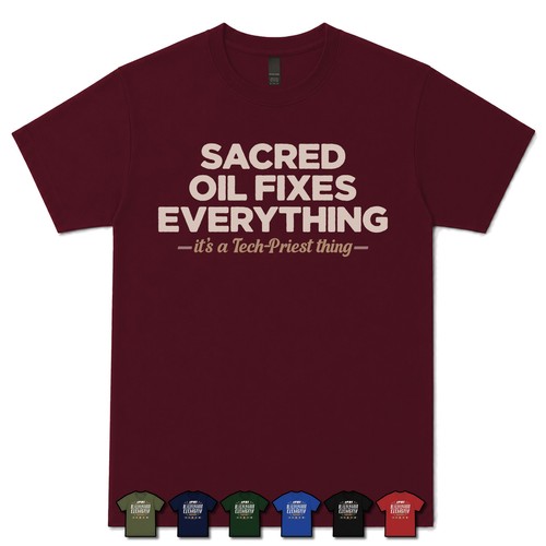 Sacred oil fixes everything - oil,