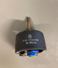1 Stück P40, 470 Ohm Drahtpotentiometer, 40W, ±10%